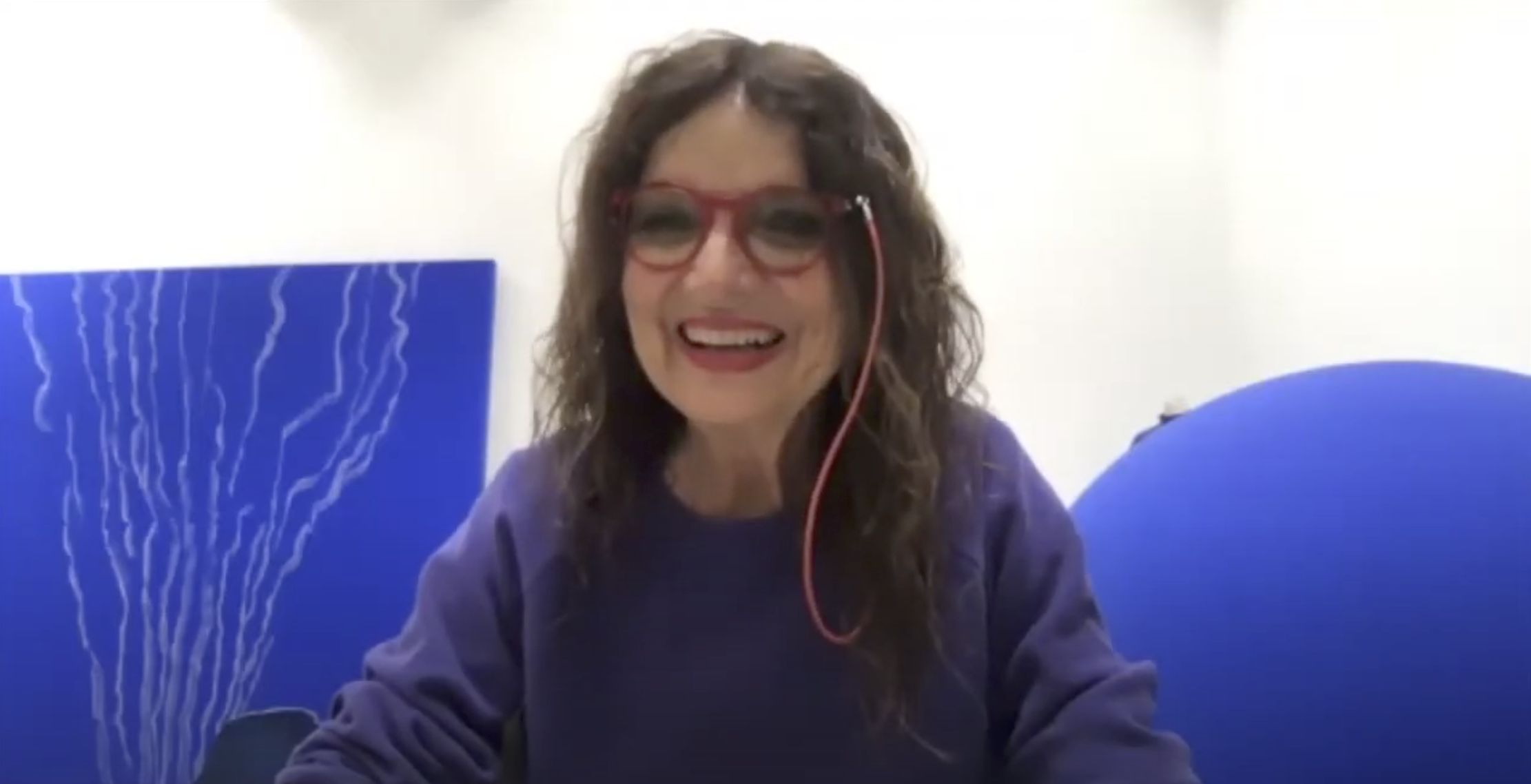 Artist Lita Albuquerque participates in the Archives of American Art’s Pandemic Oral History Project.