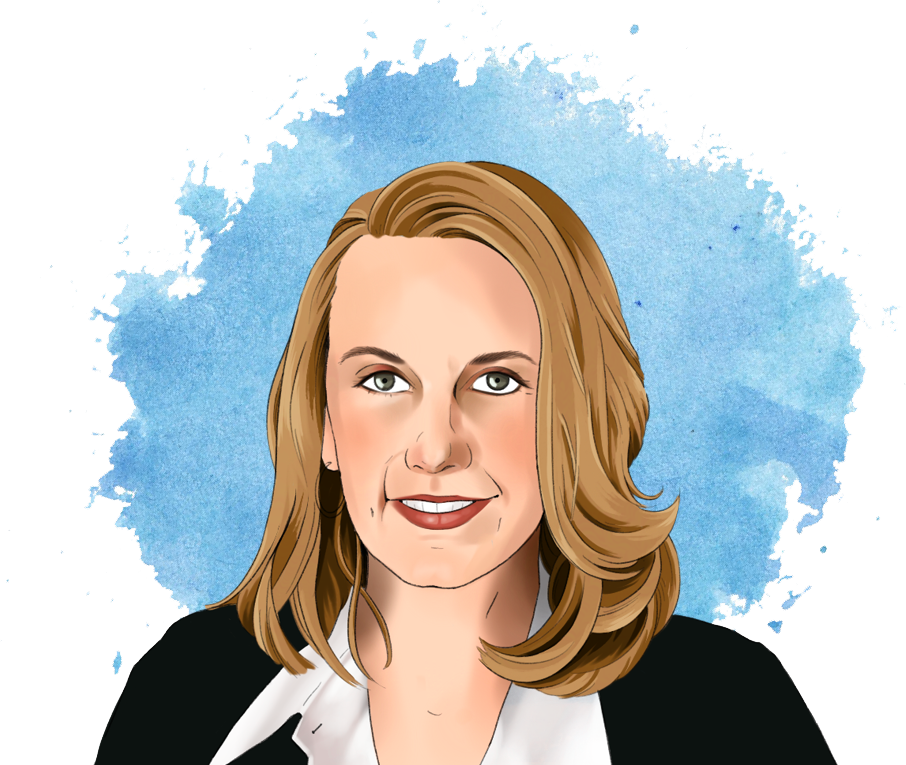 Christine Udvar-Hazy Illustration